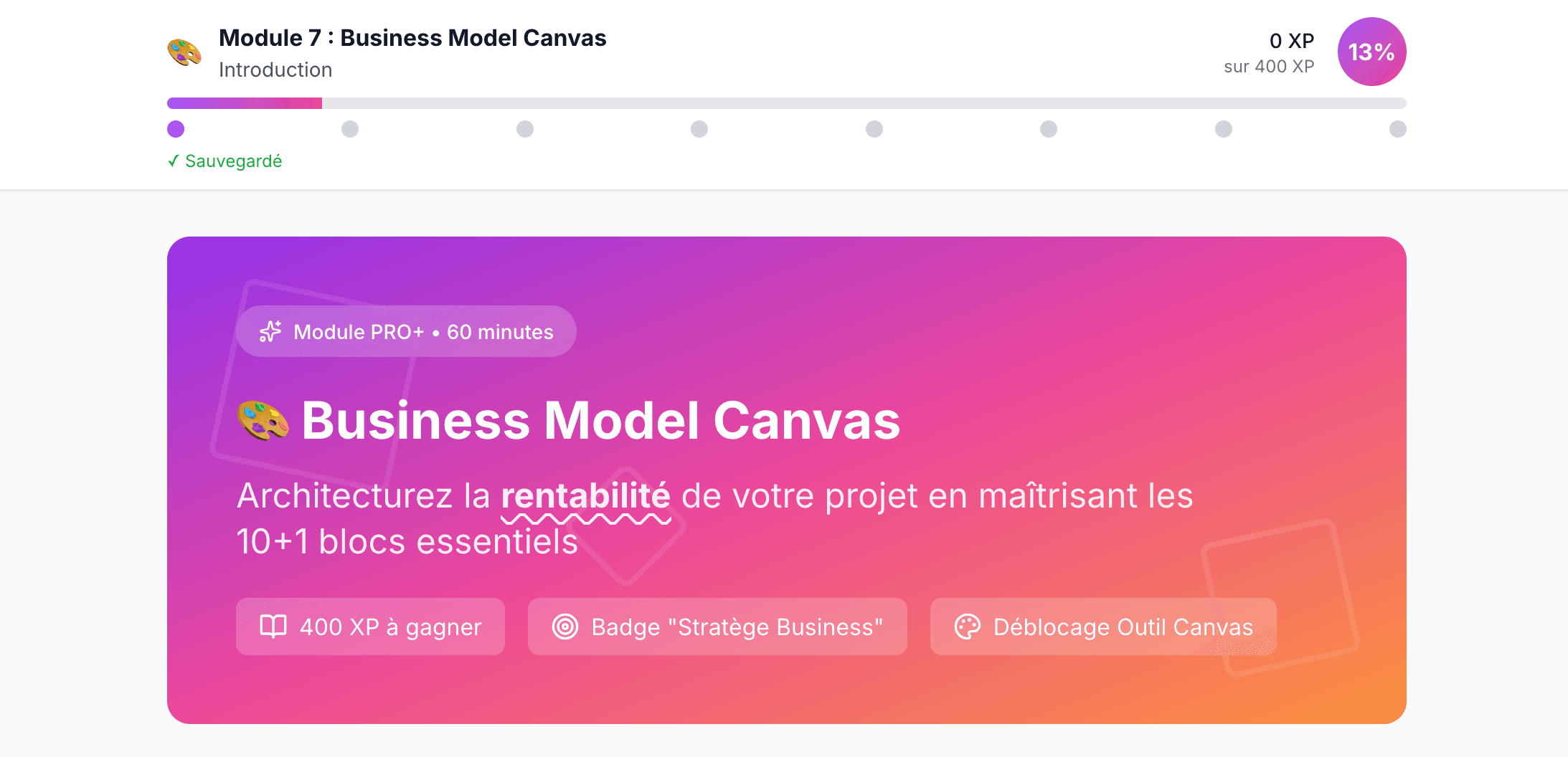 Module 7 — Business Model Canvas
